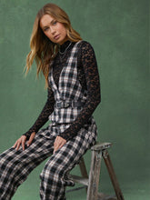 WESTFADE Plaid Jumpsuit